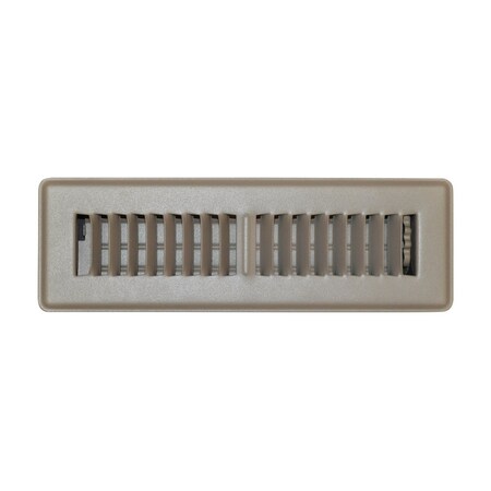True Aire Floor Register 10X2 Brn C150MB 02X10